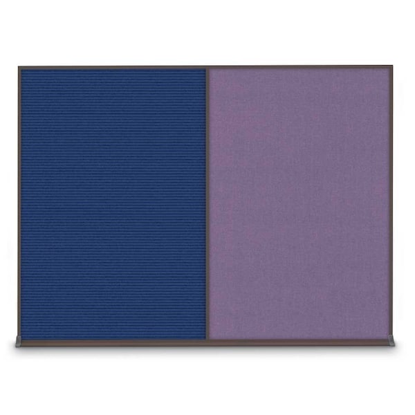 Double Door Radius Corkboard, 60"X36", S